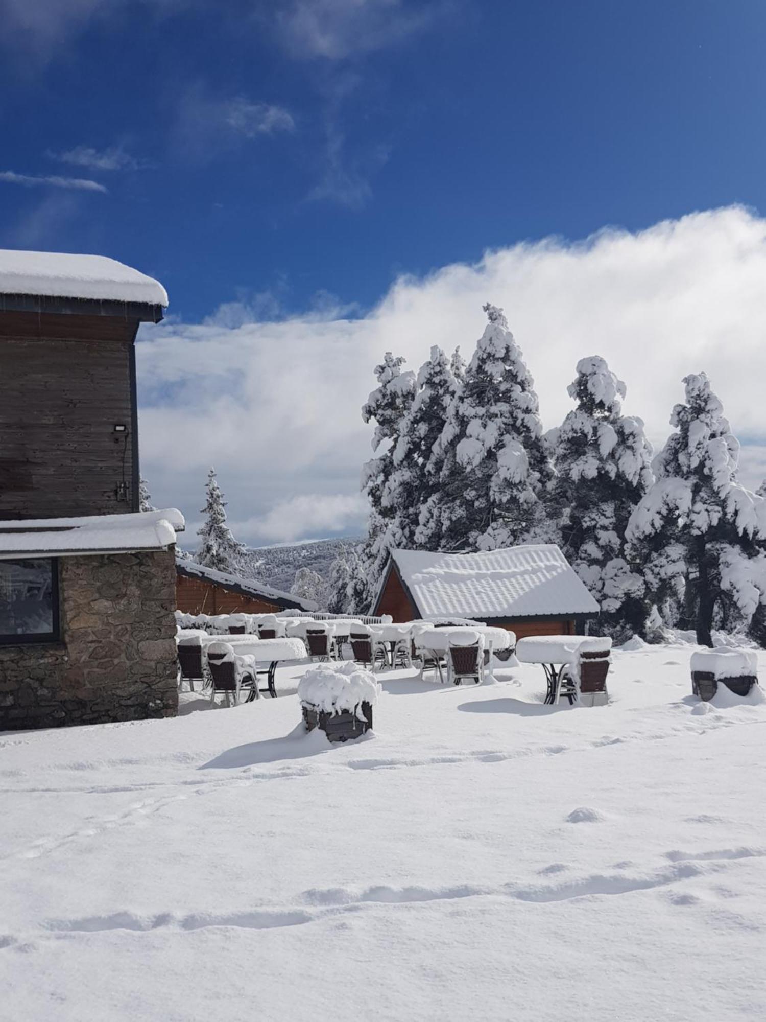 Chalet Hotel Du Mont Lozere Cubieres Екстериор снимка